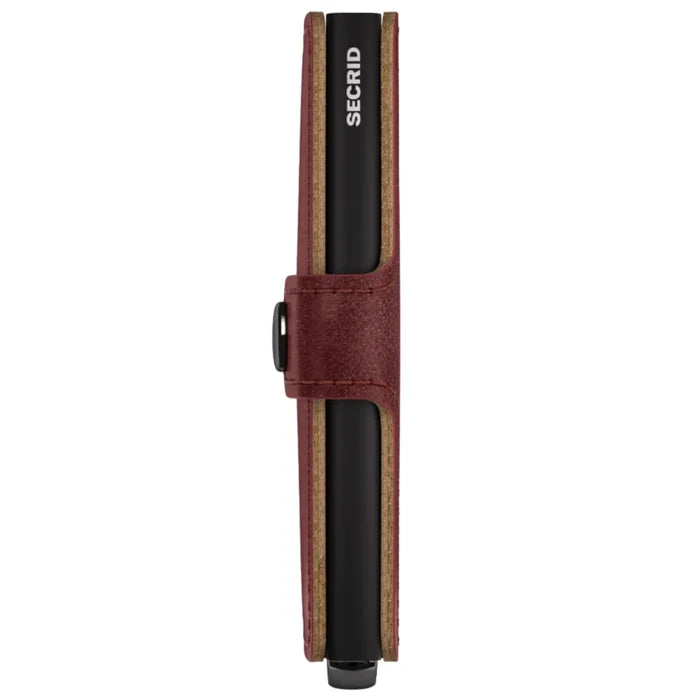 Secrid Premium+ Miniwallet Compact RFID Wallet - Basco Brown