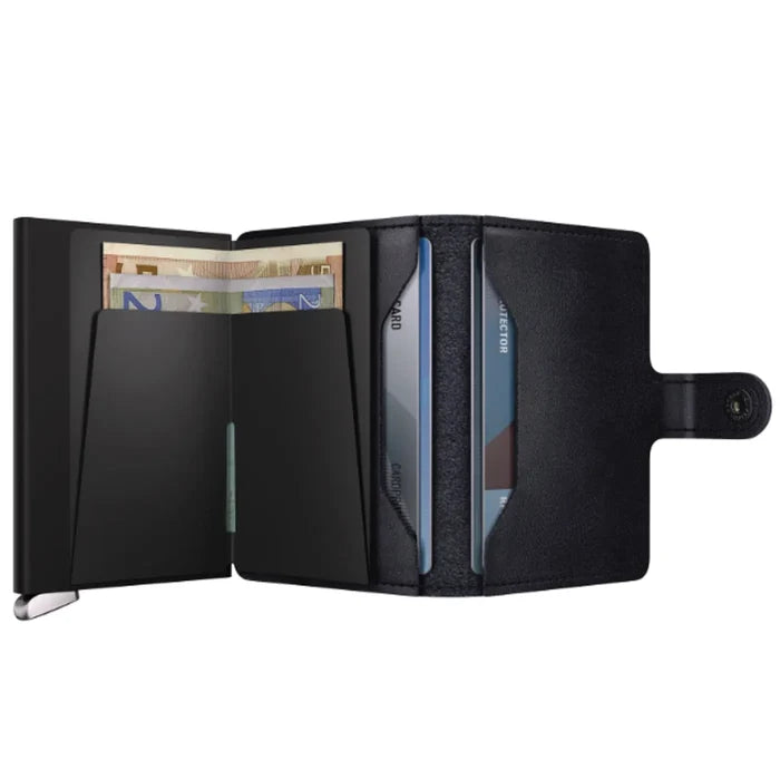 Secrid Premium+ Miniwallet Compact RFID Wallet - Basco Ink