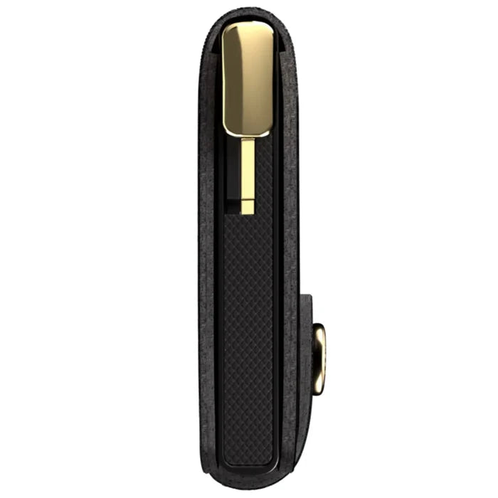 Secrid Premium+ Miniwallet Compact RFID Wallet - Emboss Diamond Black+