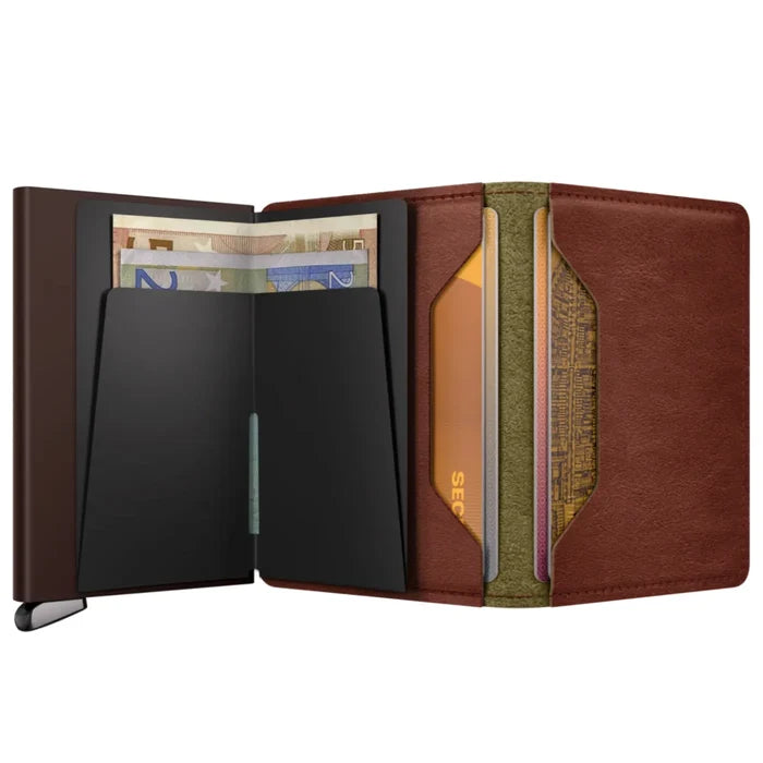 Secrid Premium+ Slimwallet Compact RFID Wallet - Basco Whisky+