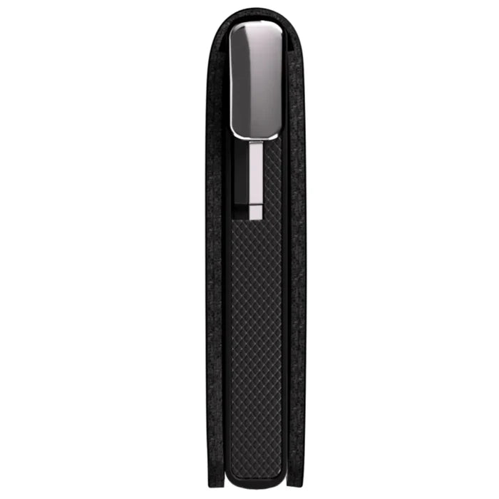 Secrid Premium+ Slimwallet Compact RFID Wallet - Emboss Lines Black+