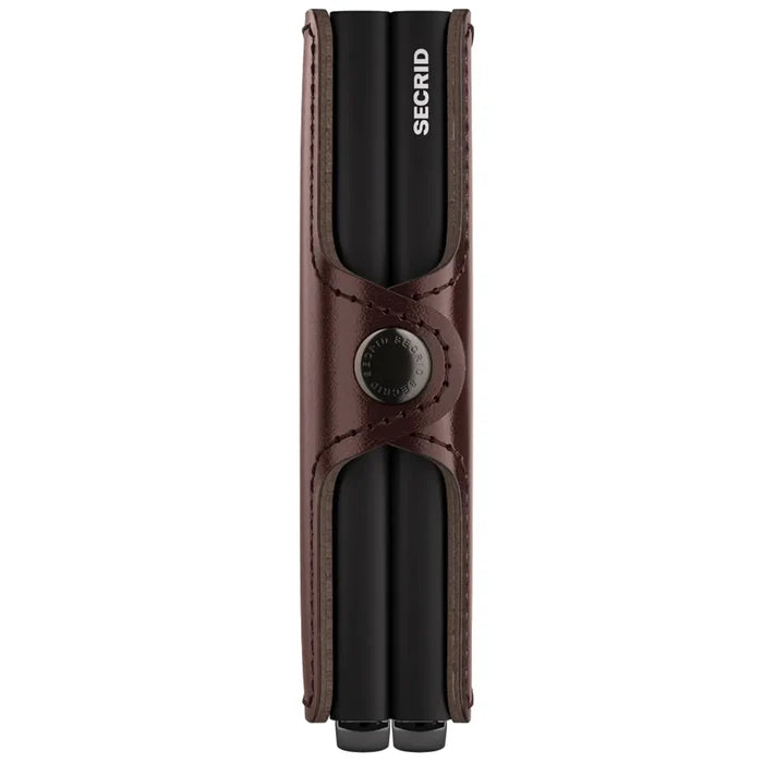 Secrid Premium+ Twinwallet Compact RFID Wallet - Dusk Brown+