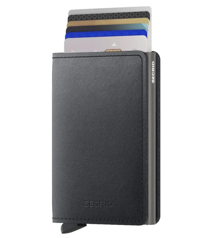Flicking a button on the side of the Card Slide will reveal your cards in steps, so you can see all your cards at once