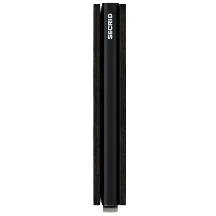 Secrid Slimwallet Compact RFID Wallet - Black Crisple