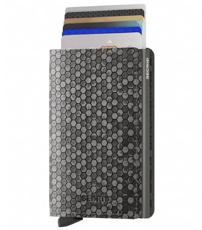 Mechanism inside slightly separates your cards, preventing damage to chips and magnetic strips