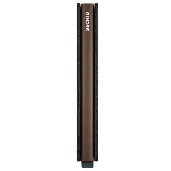 Secrid Slimwallet Compact RFID Wallet - Jungle Brown