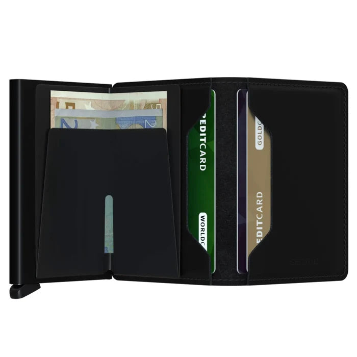 Secrid Slimwallet Compact RFID Wallet - Matte Black