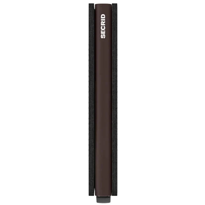 Secrid Slimwallet Compact RFID Wallet - Original Black-Brown