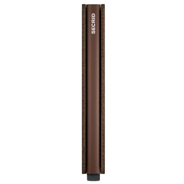 Secrid Slimwallet Compact RFID Wallet - Original Chocolate