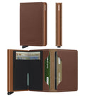 Secrid Slimwallet - Compact Wallet - Saffiano Caramel