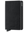 Secrid Slimwallet Compact RFID Wallet - Veg Tanned Black / Black