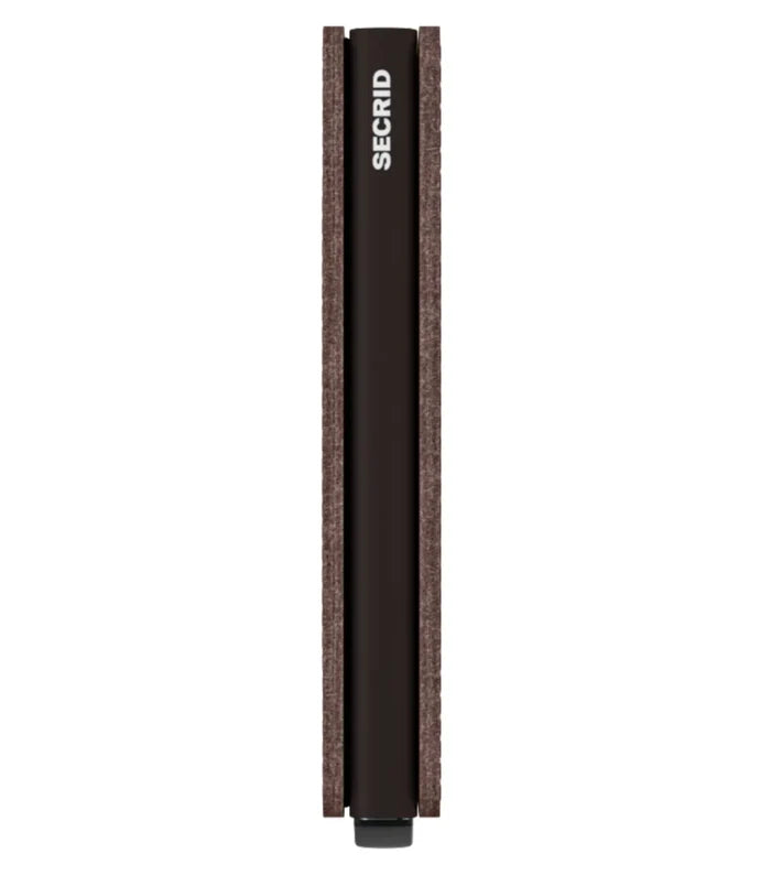 Secrid Slimwallet Compact RFID Wallet - Veg Tanned Espresso / Brown