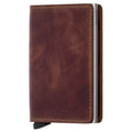 Secrid Slimwallet Compact RFID Wallet - Vintage Brown