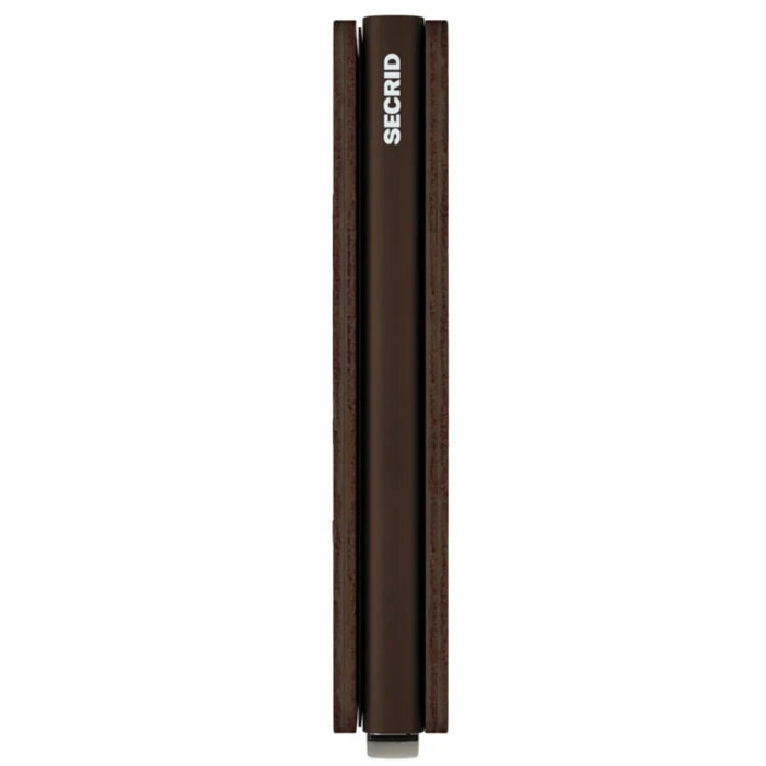 Secrid Slimwallet Compact RFID Wallet - Vintage Chocolate