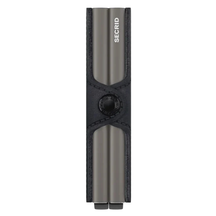Secrid Twinwallet Compact RFID Wallet - Black (Mirum Plant-Based)