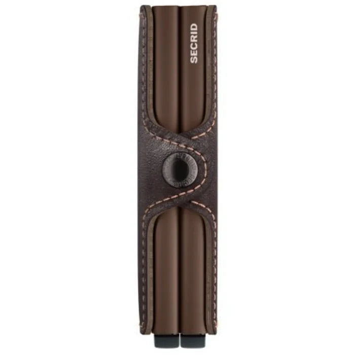 Secrid Twinwallet Compact RFID Wallet - Original Chocolate