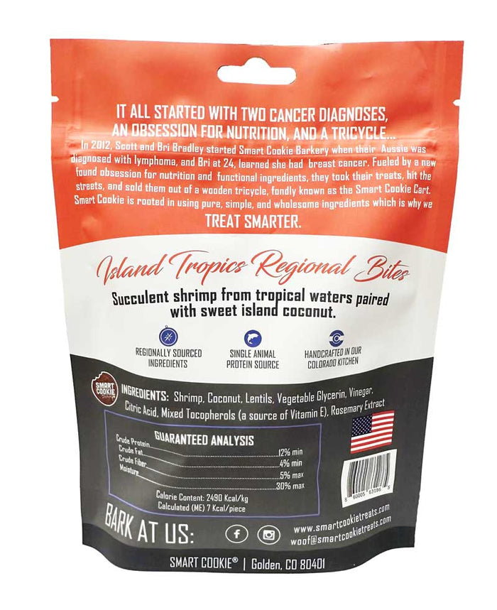 Smart Cookie Shrimp & Coconut Soft & Chewy Dog Treats
