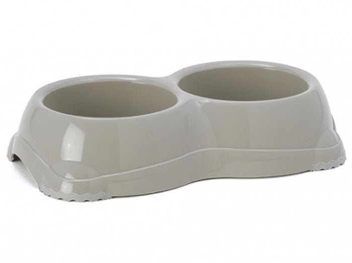 SMARTY PLASTIC TWIN BOWL