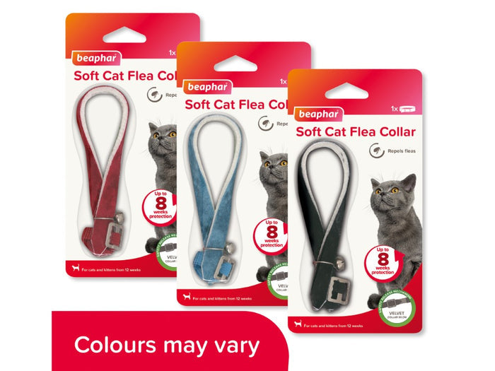 Soft Velvet Cat Flea Collar