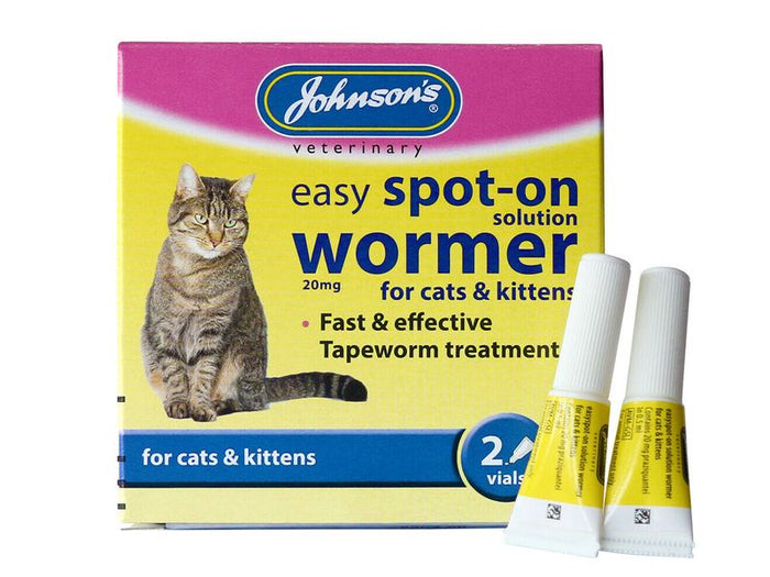 SPOT ON WORMER CAT/KIT 2VIAL