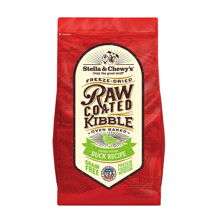 Stella & Chewy's Cage-Free Duck Raw Coated Kibble