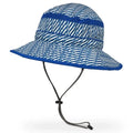 Sunday Afternoons Kids Fun Bucket Hat - Blue Electric Stripe (Child 3 - 6 Years)