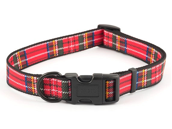 Tartan Nylon Adjustable Collar
