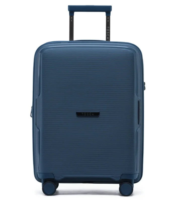 Tosca Bel-Air 54 cm Hardside Expandable Carry-on Suitcase - Blue