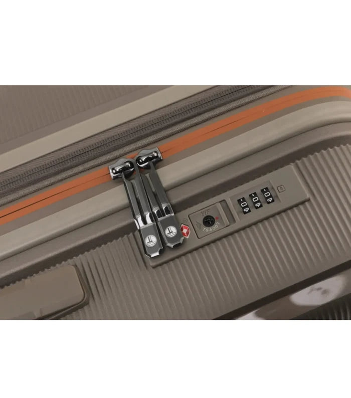 Tosca Bel-Air 54 cm Hardside Expandable Carry-on Suitcase - Champagne