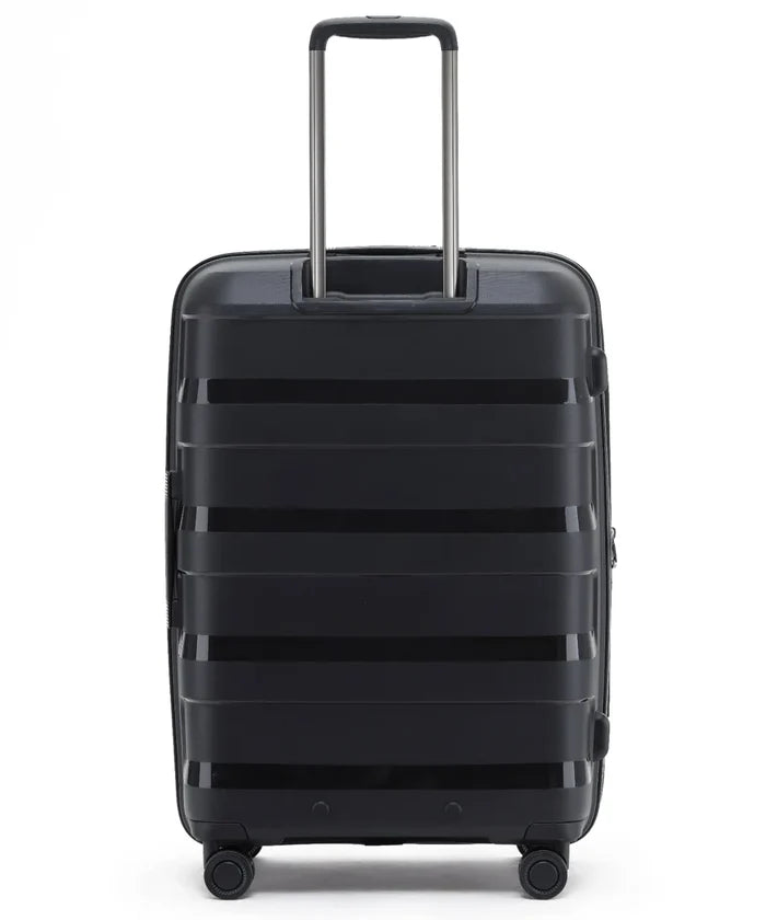 Push button retractable handle