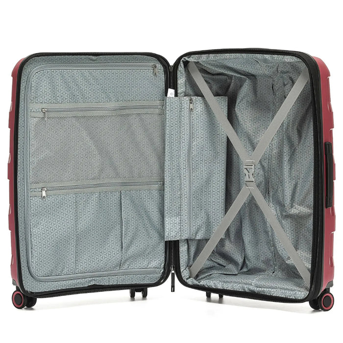 Tosca Comet 67 cm Hardside Medium Suitcase - Rumba