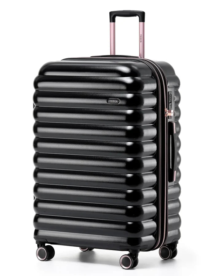 Tosca Como 77 cm 4-Wheel Suitcase -Black
