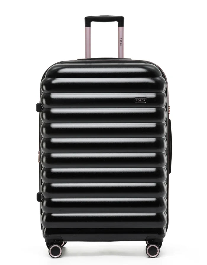 Tosca Como 77 cm 4-Wheel Suitcase -Black
