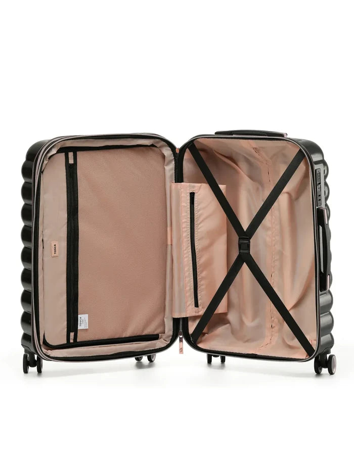 Tosca Como 77 cm 4-Wheel Suitcase -Black