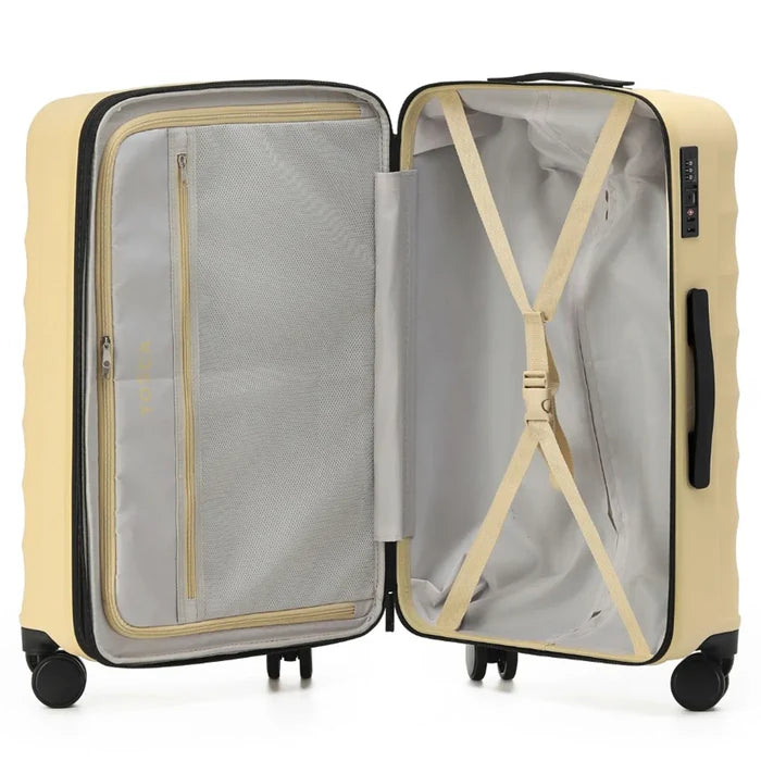 Tosca Interstellar 2.0 - 67 cm Expandable 4-Wheel Suitcase - Yellow