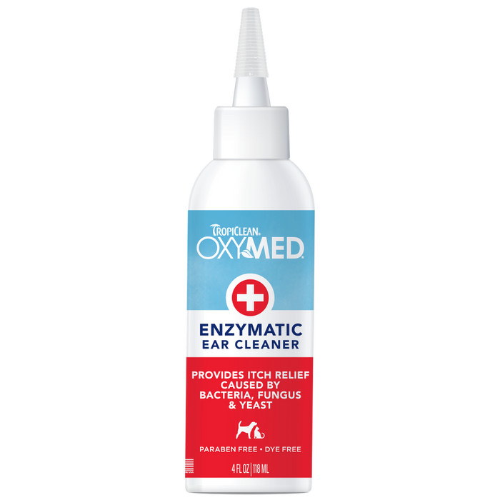 TropiClean OxyMed Enzymatic Ear Cleaner for Pets