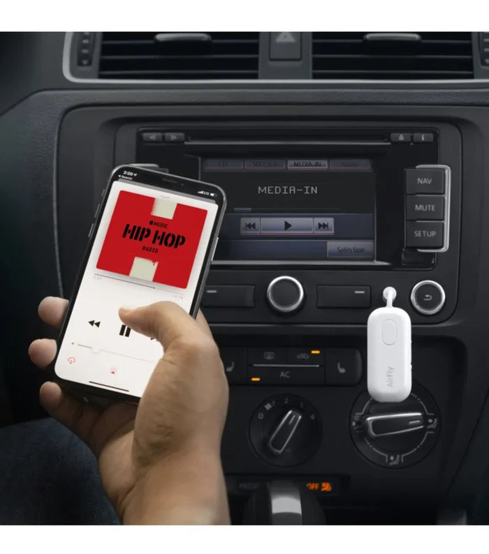 Use as an AUX IN adapter for your car, boat or non-Bluetooth speaker