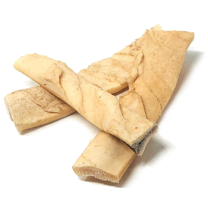 ValueBull Beef Cheek Slice Dog Chews, Thick 4-6 Inch, 60 Count Bulk Pack - ValuePetSupplies