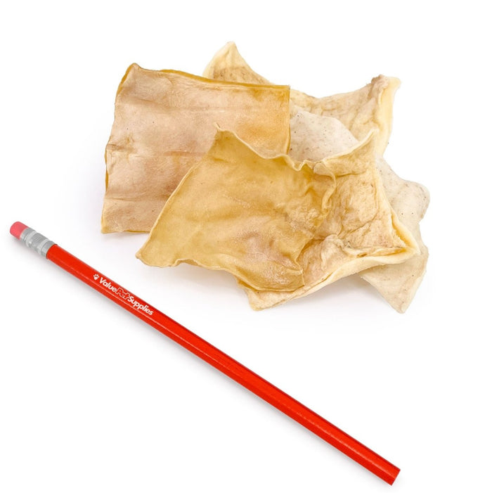 ValueBull USA Beef Rawhide Chips for Dogs, 2 Pound - Natural - 2 Pound