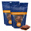 ValueBull USA Beef Rawhide Chips for Dogs, Beef, 2 Pound - Beef - 2 Pound