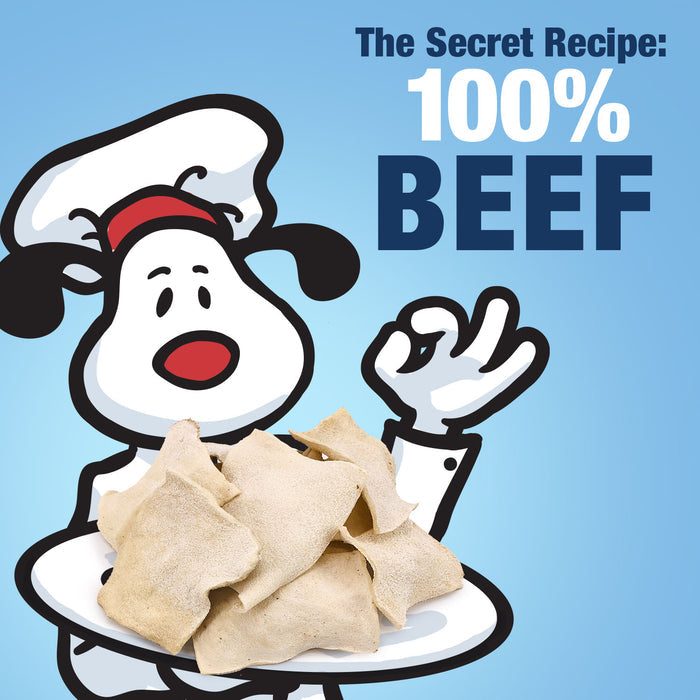 ValueBull USA Beef Rawhide Chips for Dogs, Chicken, 50 Count - Chicken - 50 Chips