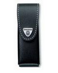 Black Leather Pouch 3 Layers