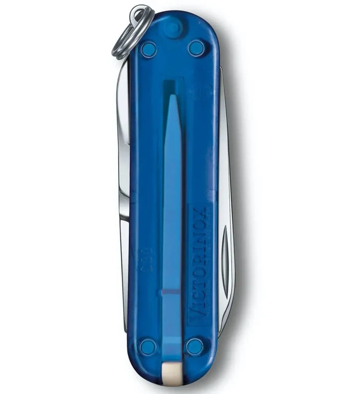 Victorinox Classic SD Translucent Swiss Army Knife - Deep Ocean