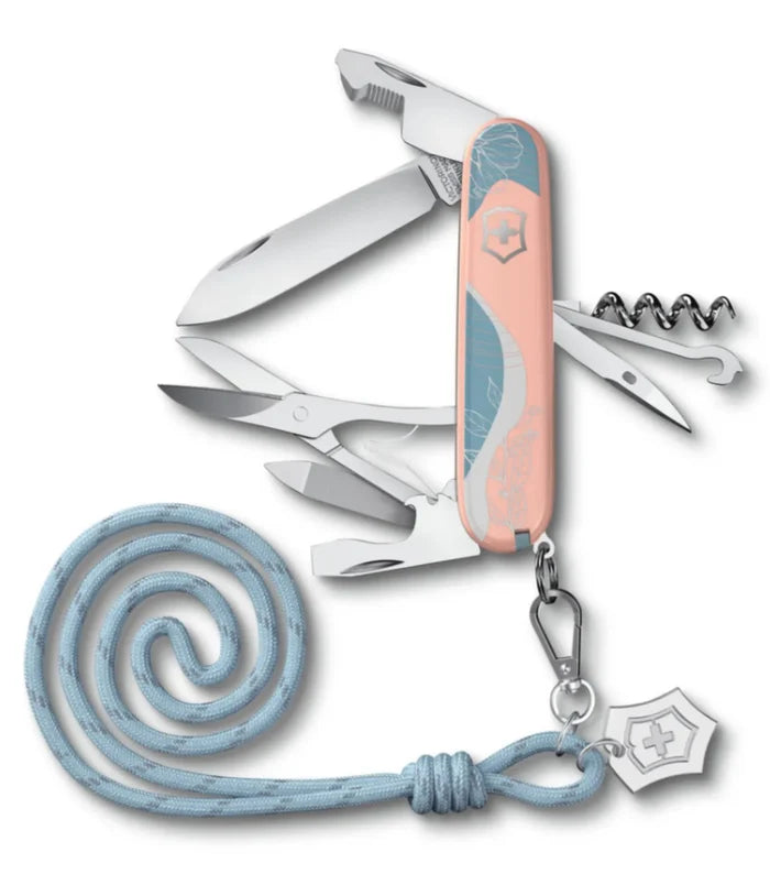 To deal quickly with packages, there’s a clever box opener with a rounded tip and cutting edge