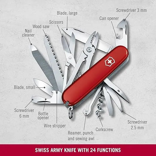 Victorinox Handyman - Swiss Army Knife - Red