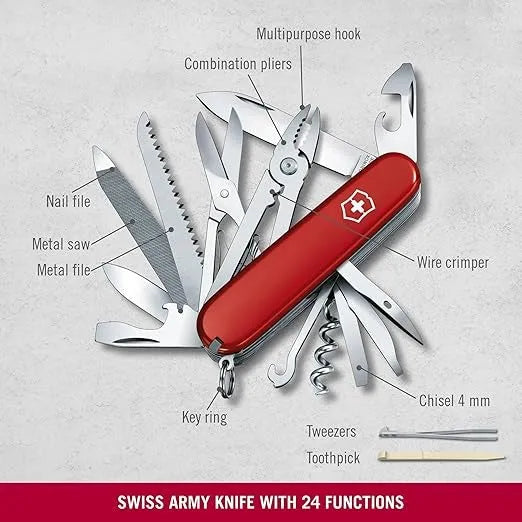 Victorinox Handyman - Swiss Army Knife - Red