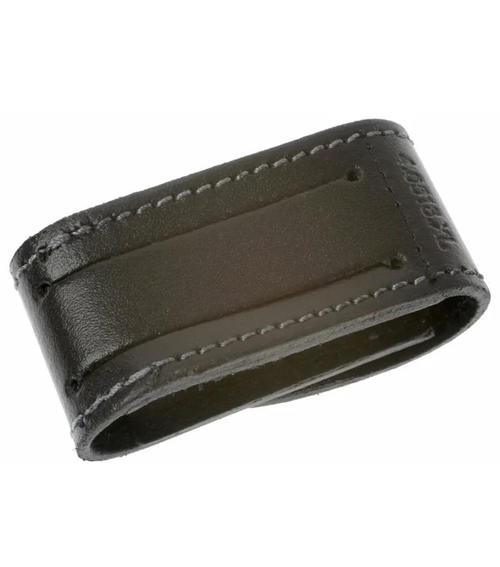 Victorinox Leather Belt Pouch For Swiss Army Pocket Knife (for Mini Champ) - Black