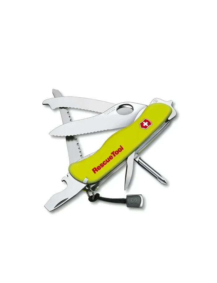 Alternative View of the Victorinox RescueTool with lockliner blade