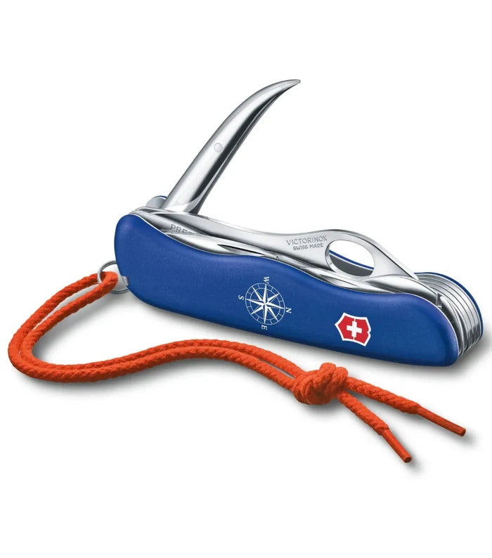 lockable marlin spike and bright orange lanyard