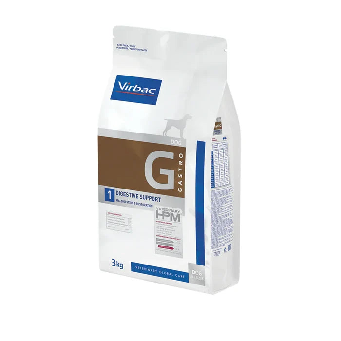VIRBAC VETERINARY HPM DOG G1 DIGESTIVE SUPPORT 1.5kg